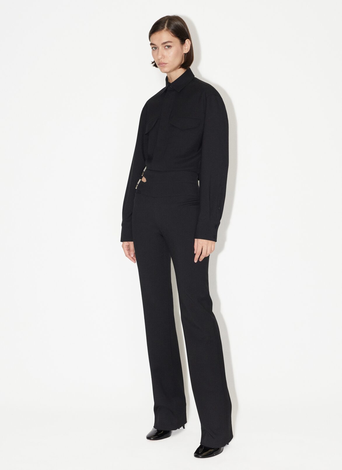 Woollen jacket ALAÏA BLACK WOOLLEN JACKET